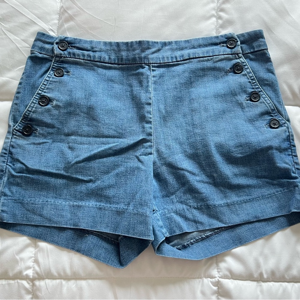 Banana Republic Blue Denim Shorts